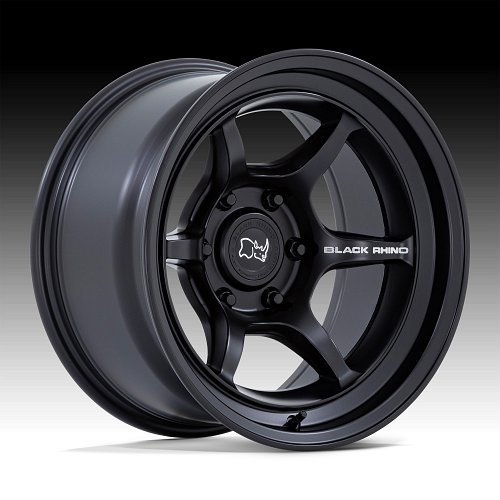 Black Rhino Shogun FFT Matte Black Custom Truck Wheels 1